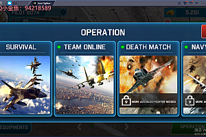 7365-英文横版AceFighterModernAirCombatJetWarplanes-U-战机空战